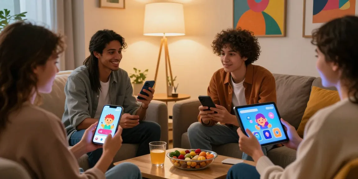 Crushon virtual chat scene with users and AI characters in an inviting setting.